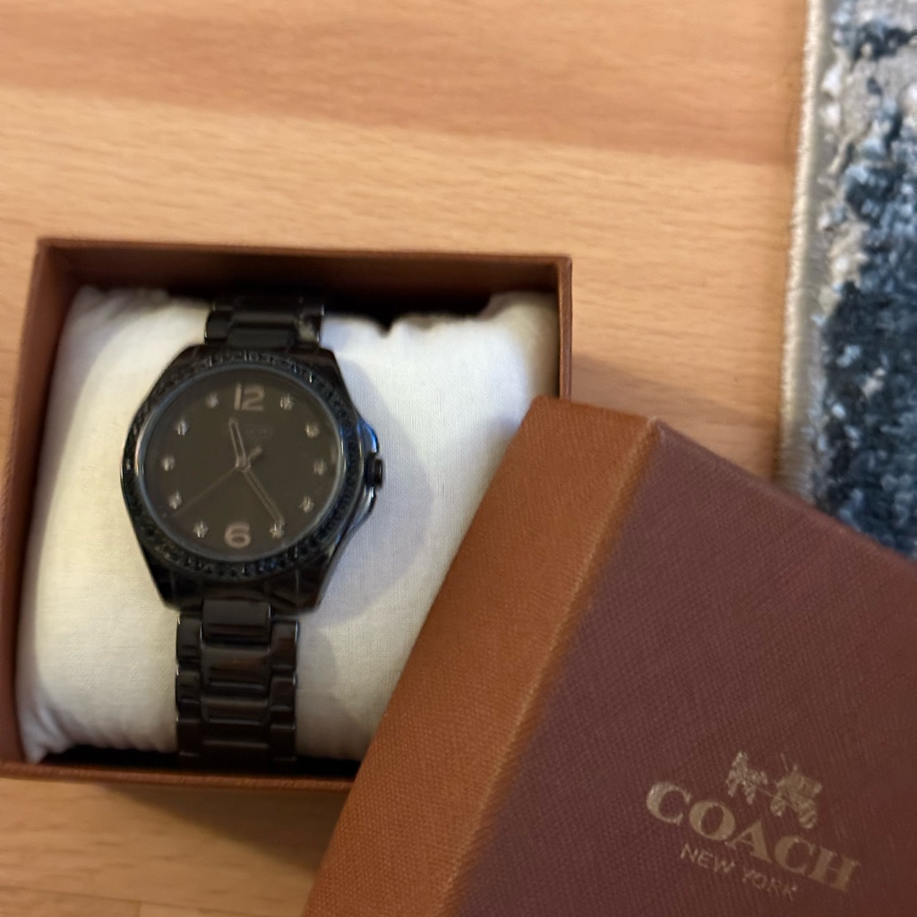 Coach Diamond Watch